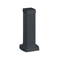 Snap-On мини-колонна алюминиевая с крышкой из пластика 1 секция, высота 0,3 метра, цвет черный | код 653002 |  Legrand
